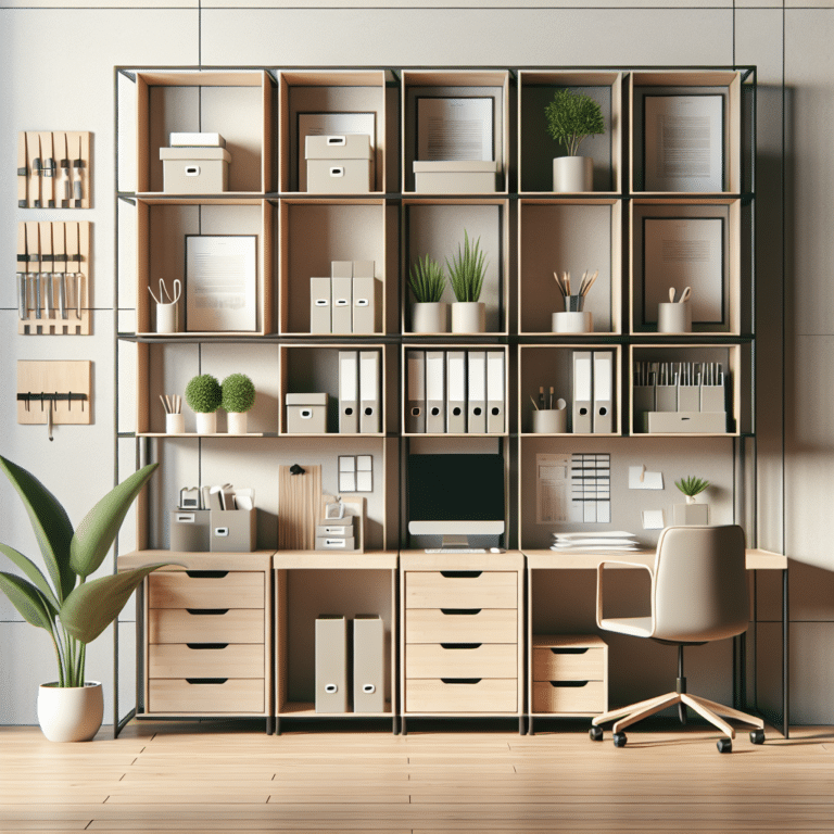 Eco-friendly Office Shelves for Storage