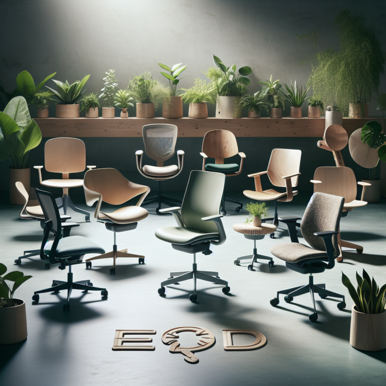Best Eco-Friendly Desk Chairs for Posture
