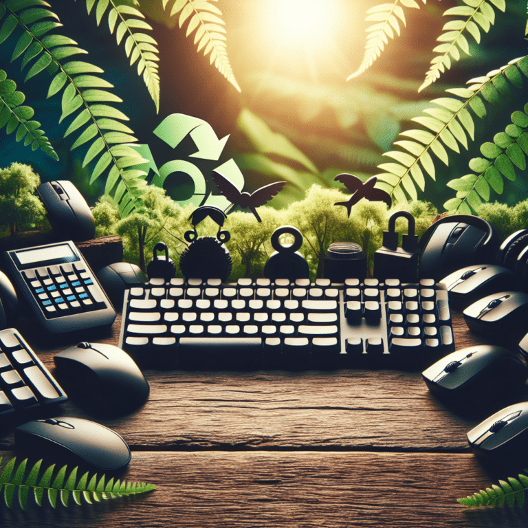 Eco-Friendly Wireless Keyboards and Mice