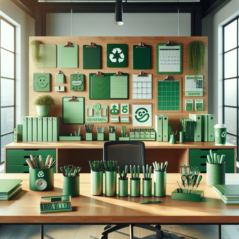 Green Office Organizers Under $50