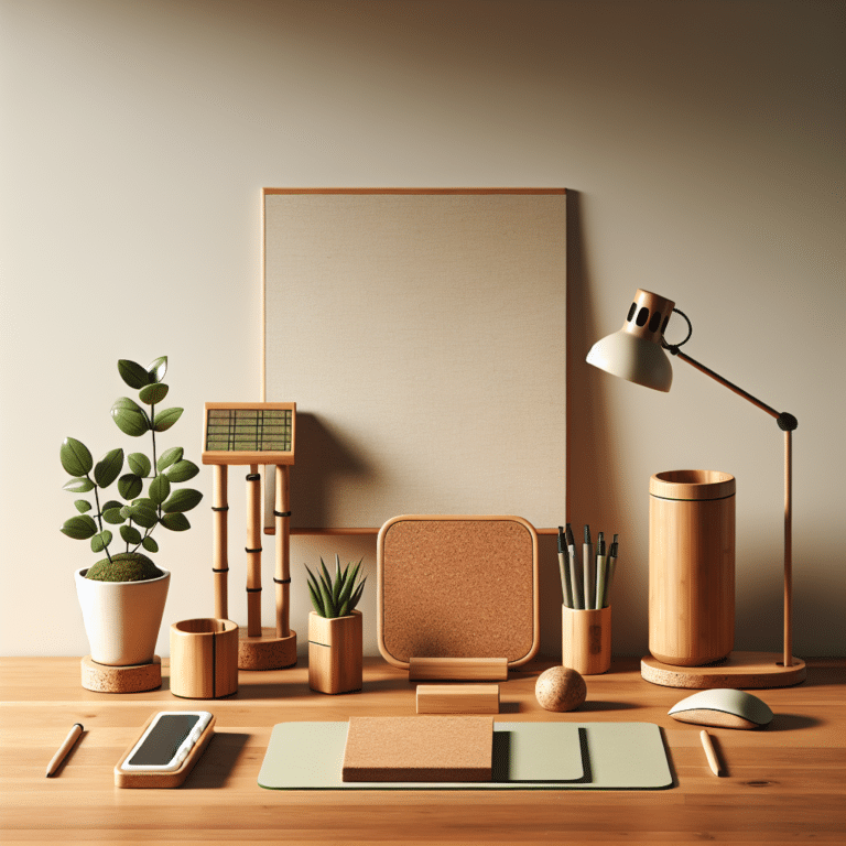 Minimalist Eco Desk Accessories for Productivity