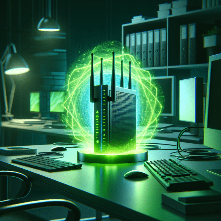 Energy-Saving Office Routers and Hubs