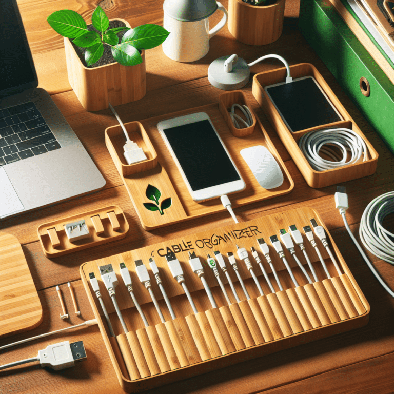 Sustainable Cable Organizers for Desks