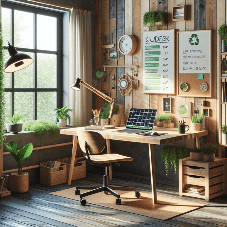 Sustainable Home Office Budgeting Tips