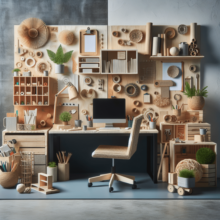 DIY Recycled Office Furniture Ideas