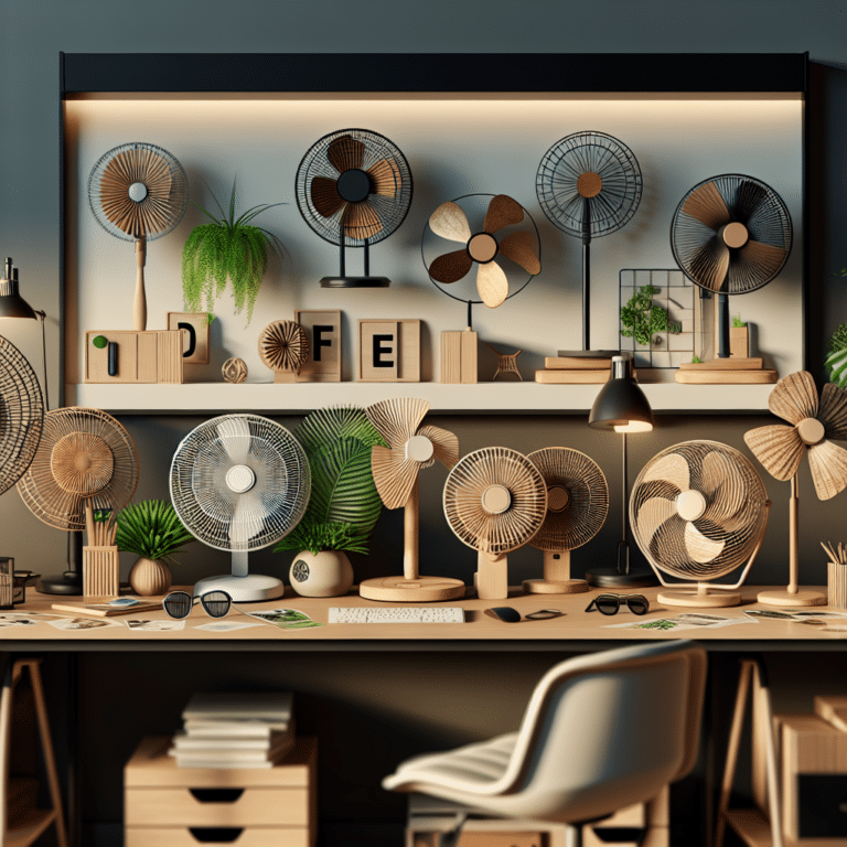 Eco-Friendly Office Desk Fans