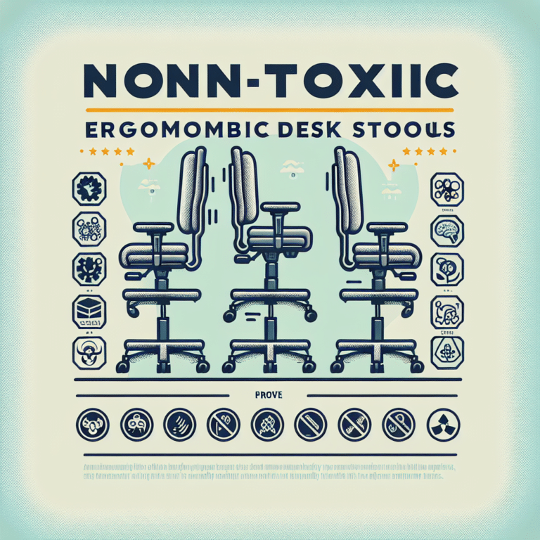 Non-toxic Ergonomic Desk Stools