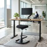 anti-fatigue ergonomic desk stool
