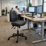 rolling adjustable desk stools