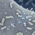 anti-microbial desk stool surface