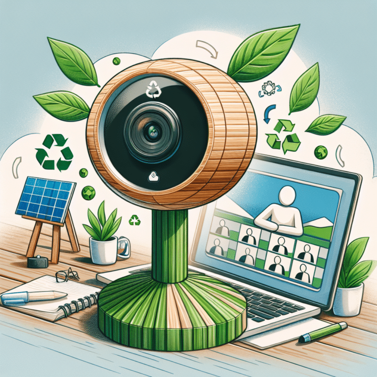Eco-Friendly Webcams for Virtual Meetings