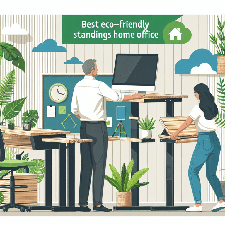Best Eco-friendly Standing Desks for Home Office