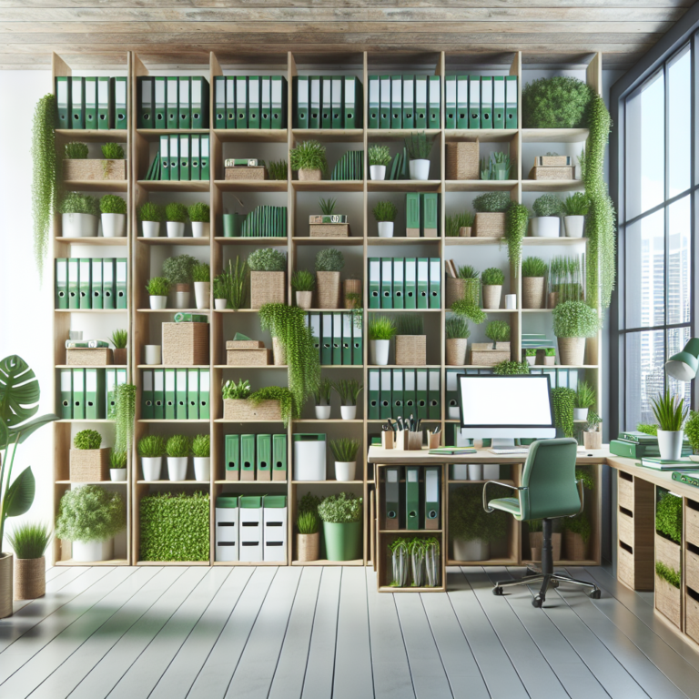 Eco-Friendly Office Shelves: The Green Storage Solution