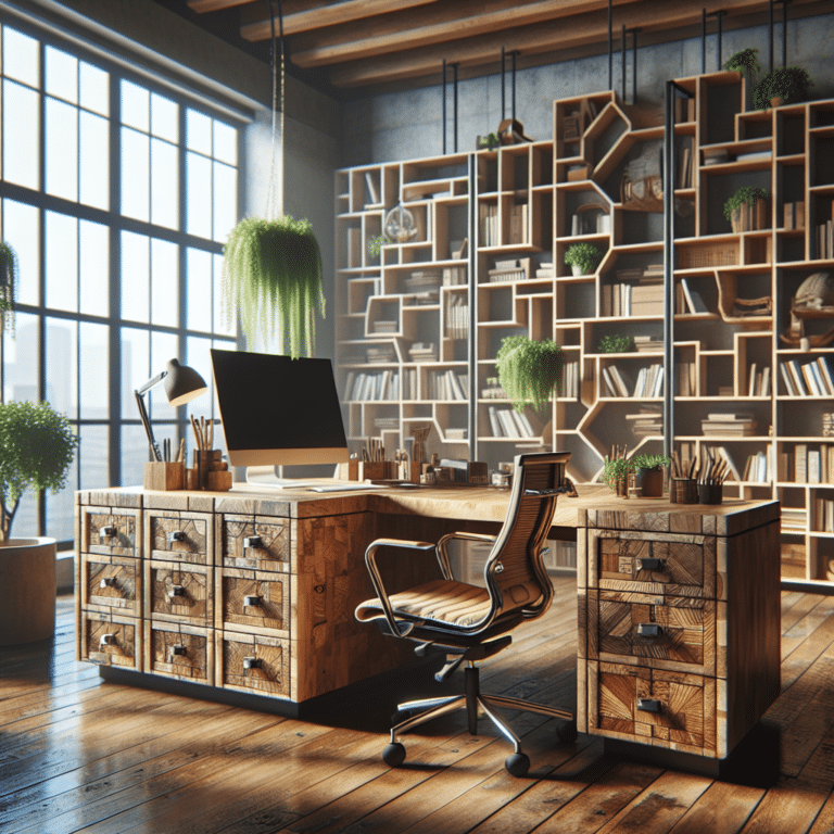 Recycled Wood Office Furniture: Bringing Sustainability to Your Work Space