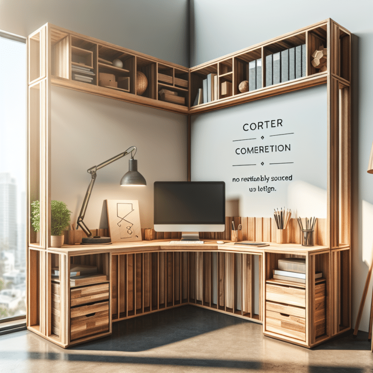 Sustainable Corner Desks for Apartments