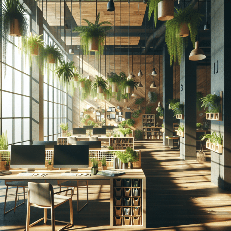 Environmentally conscious workspace design