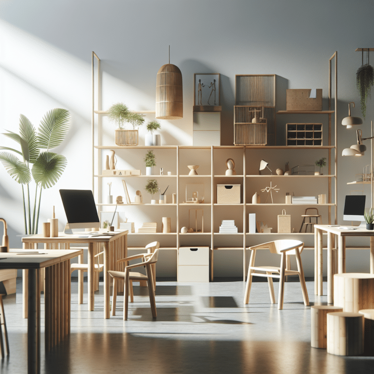 Minimalist Eco Office Furniture Setups: Less is More