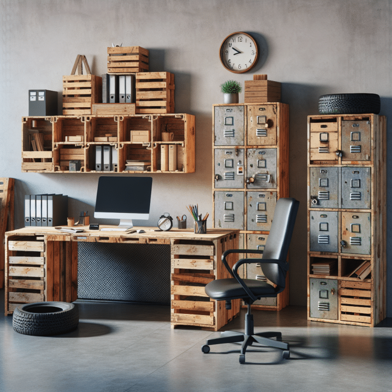 DIY Recycled Office Furniture: Turn Trash into Treasure