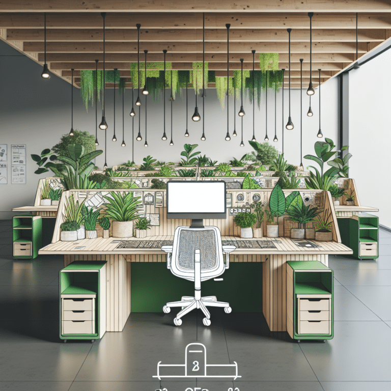 Eco-Friendly Desks with Cable Management: Sustainable and Organized