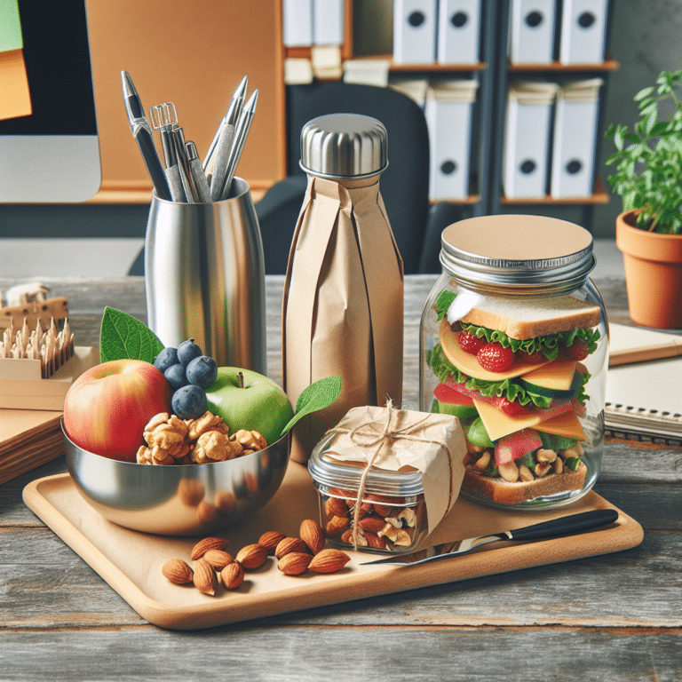 Low waste office snack ideas