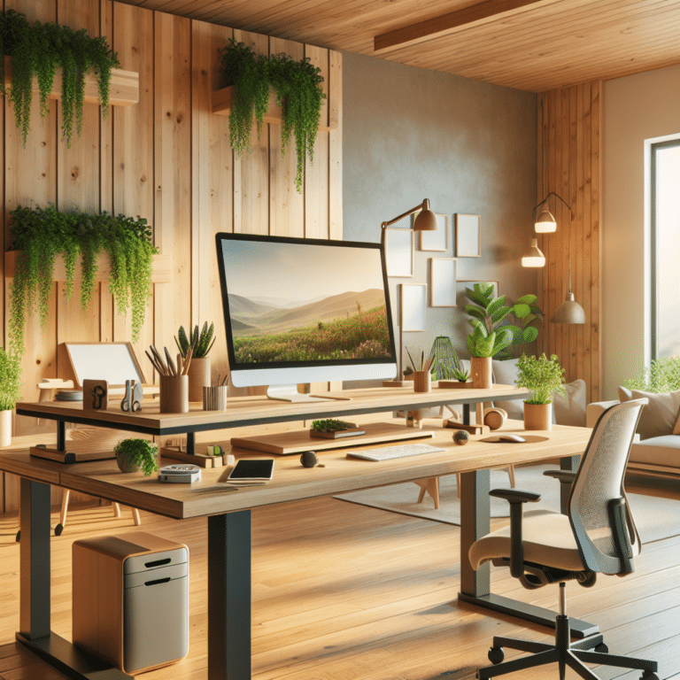 Home Office Revolution: Sustainable Standing Desks