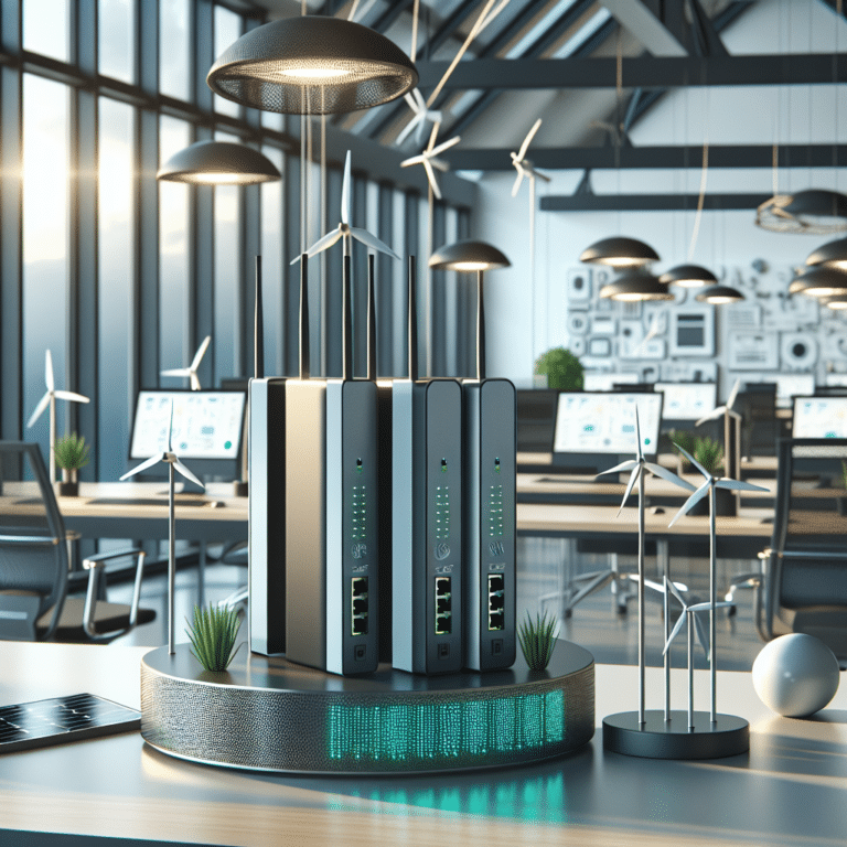 Energy-Saving Office Routers and Hubs