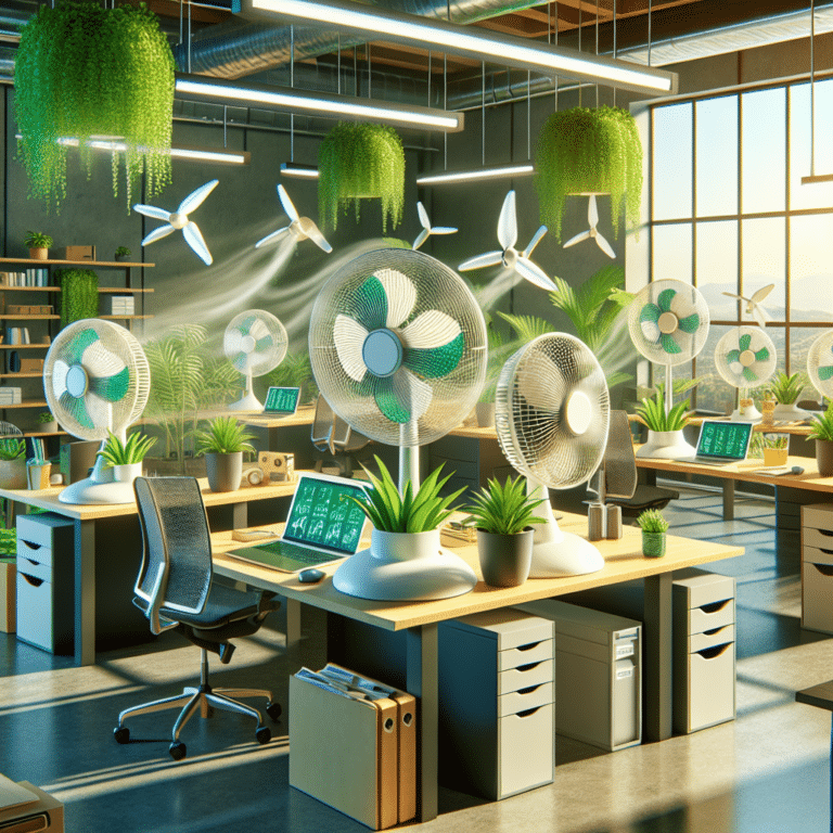 Eco-Friendly Office Desk Fans