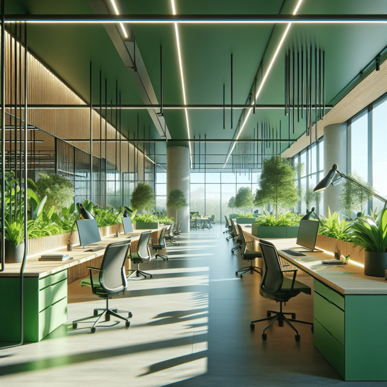 Modern Green Office Desks: Boost Your Productivity and Save the Planet