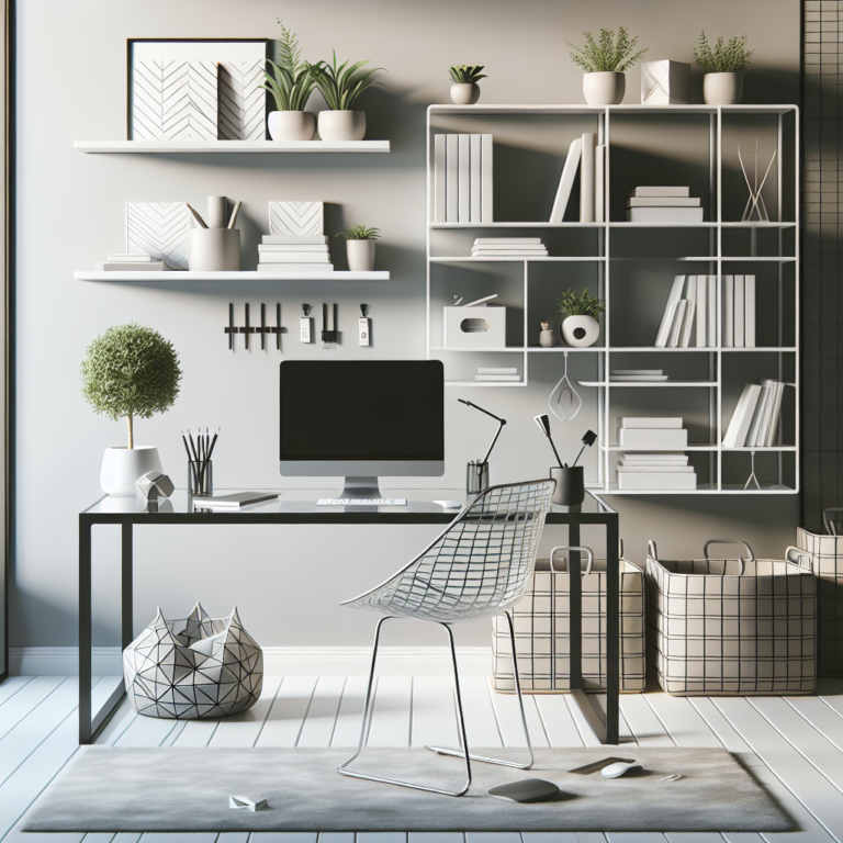 Minimalist office organization ideas