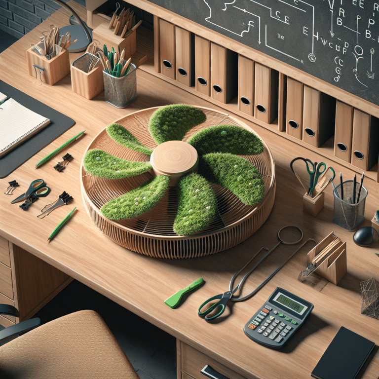 Eco-Friendly Office Desk Fans