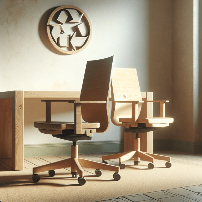 Affordable Recycled Wood Office Chairs