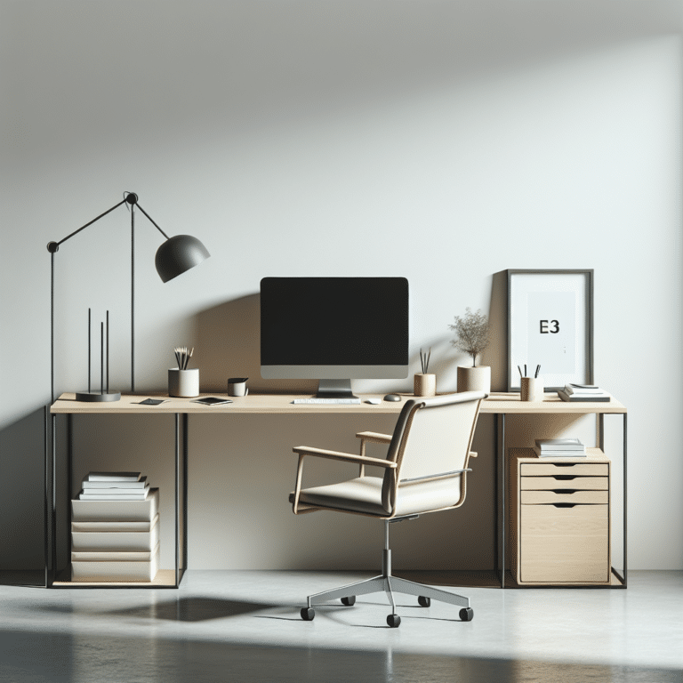 Minimalist office organization ideas