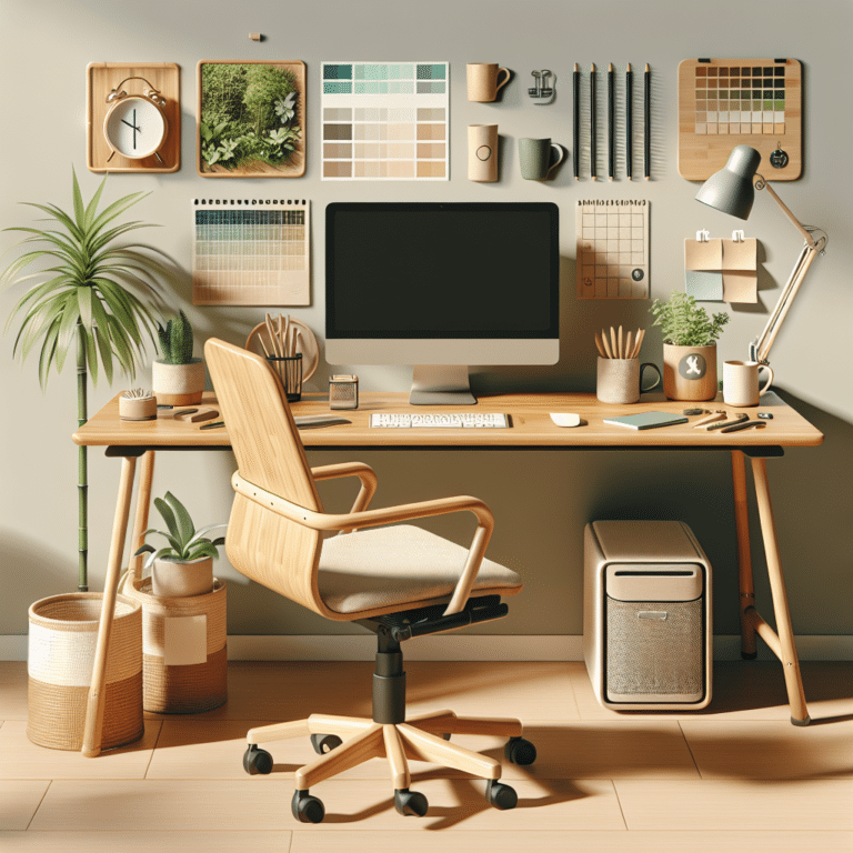 Home office decluttering for sustainability