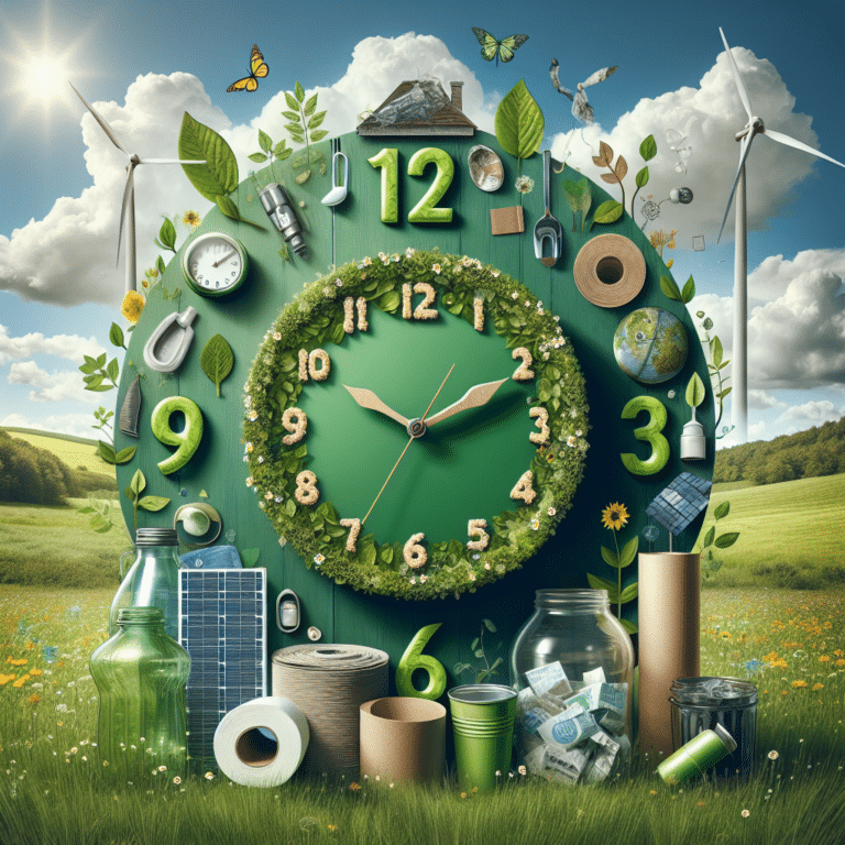 Eco-conscious time management strategies